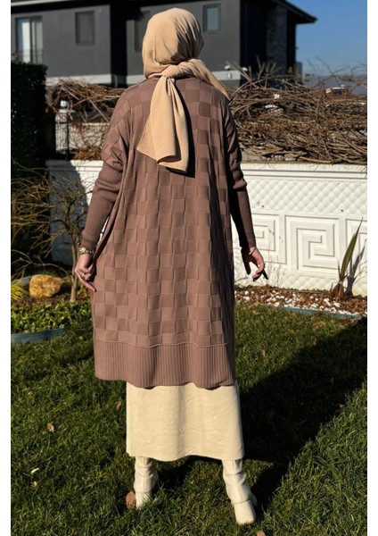 Arzu Triko Tunik Sütlü Kahve