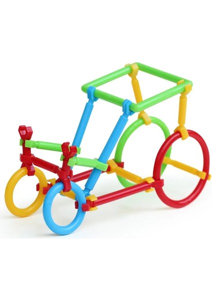 Beceri ve Zeka Geliştirici 120 Parça Anahtar Puzzle Yapboz