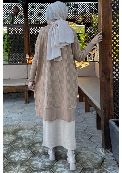 Arzu Triko Tunik Bej