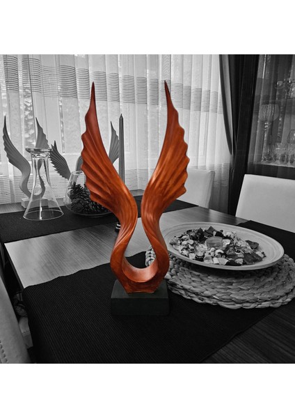 Mistik Bakır Kanat Obje