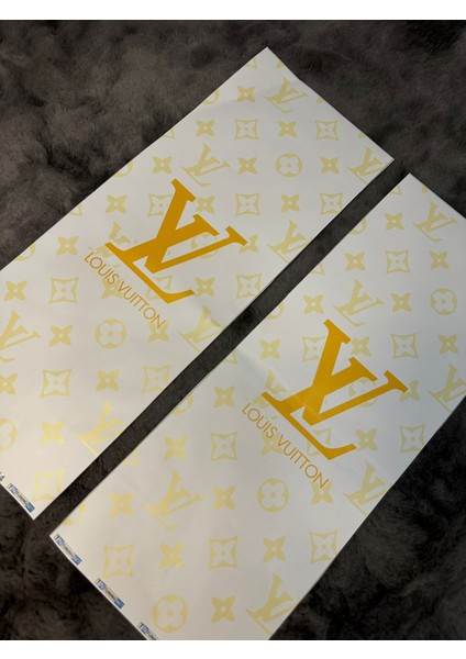 R Araç Kapı Direk Kaplama Lv Loi Vuiton Uv 54X21CM fiyatları