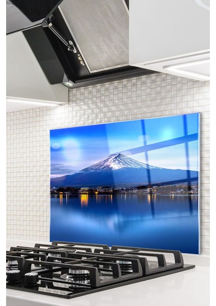 Dağ Cam Ocak Arkası 60 x 90 Cm
