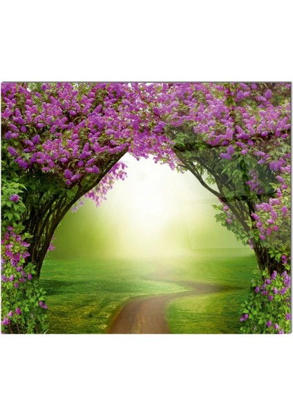 Manzaralı Yol Cam Ocak Arkası 60 x 90 Cm