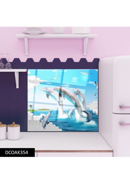 Yunuslar Cam Ocak Arkası 60 x 90 Cm