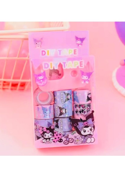 Kuromi,my Melodi,cinnamoroll Bant Seti 12 Adet Bant + Bant Makinesi