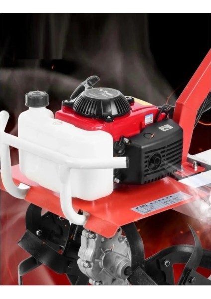P4000 24 Bıçaklı 4 Hp 4 Zamanlı Benzinli Mini Çapa Makinesi