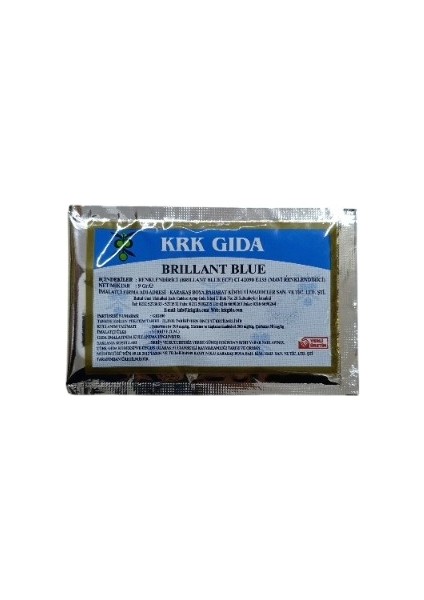 Gıda Boyası Toz Mavi 9 gr