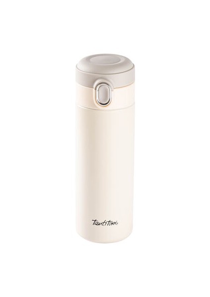 Tantitoni Krem Paslanmaz Çelik Termos 400ML (Bomb 8003-400-B)