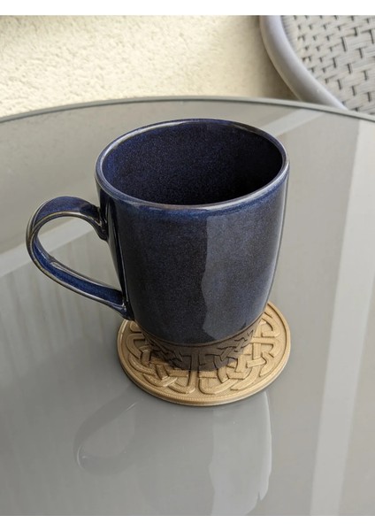 Just3dprintings Celtic Bardak Altlığı