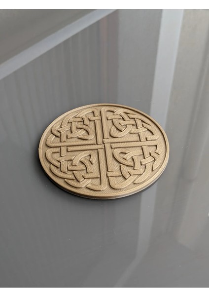 Just3dprintings Celtic Bardak Altlığı