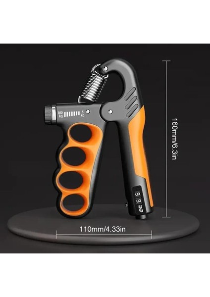 Sayaçlı Ergonomik 5-100KG El Yayı Bilek Güçlendirici Fitness Egzersiz Spor Aleti Sayaçlı Xl Boy Turuncu modelleri