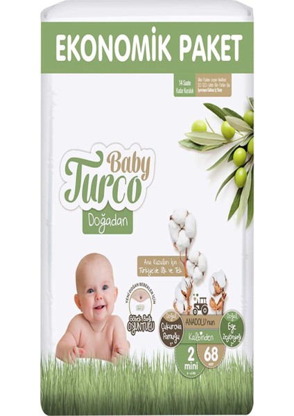 Baby Turco Ekonomik Paket No.2 Mini 3 6KG_68 Li