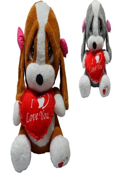 Peluş 60 cm Üzgün Köpek PL62210