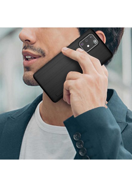 Galaxy Note 10 Plus Uyumlu Kılıf Mat Pastel Renkli Çizgi Kanallı Kaliteli Tio Silikon Kapak indirimleri