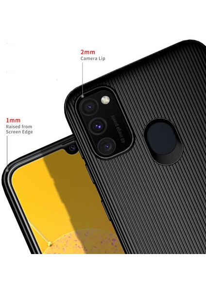 iPhone Xr Uyumlu Kılıf Mat Pastel Renkli Çizgi Kanallı Kaliteli Tio Silikon Kapak