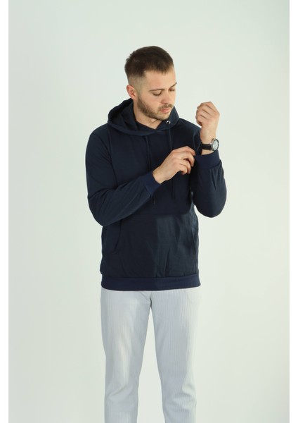 Betep 2 Ip Kapşonlu Sweat Lacivert fiyatları