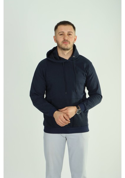 Betep 2 Ip Kapşonlu Sweat Lacivert modelleri