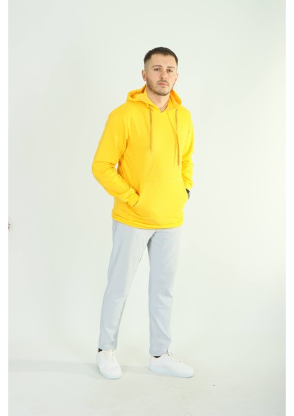 Betep 2 Ip Kapşonlu Sweat Sarı fiyatları