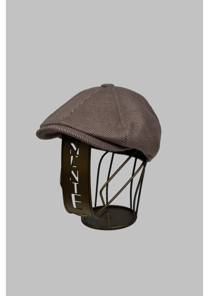 Balık Sırtı Desenli Erkek Ingiliz Kasket Peaky Blinders