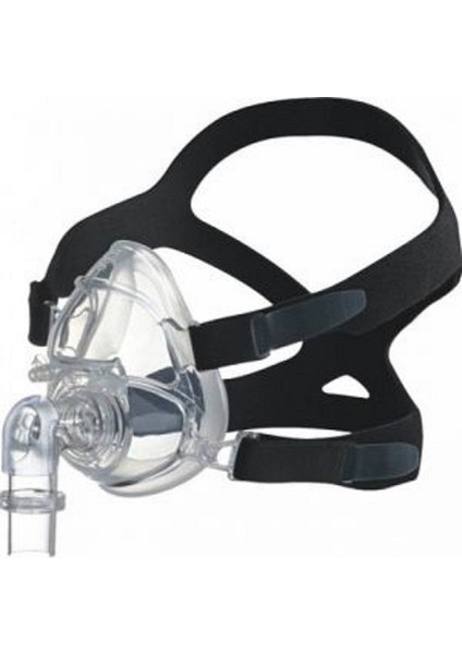 Cpap Maskesi,bpap Maske, Full Face Maske Ağız Burun Maskesi Şeffaf S, M,l Beden