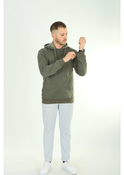 Betep 2 Ip Kapşonlu Sweat Haki indirimleri