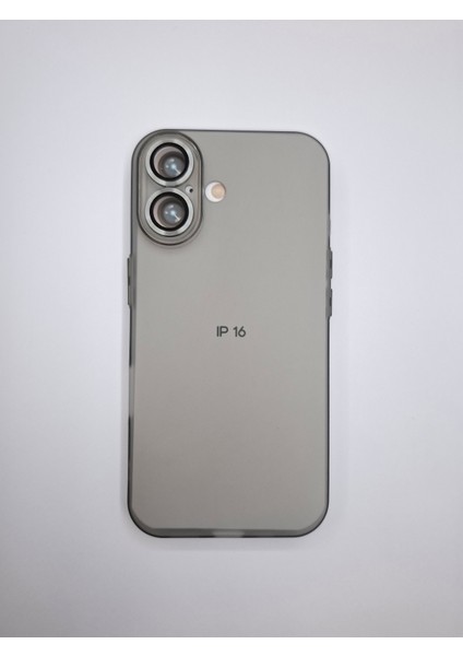 Apple iPhone 16 Uyumlu Tam Kamera Lens Korumalı Ekstra Ince Mat Esnek Lüks Kılıf