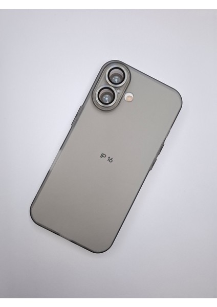 Apple iPhone 16 Uyumlu Tam Kamera Lens Korumalı Ekstra Ince Mat Esnek Lüks Kılıf fiyatları