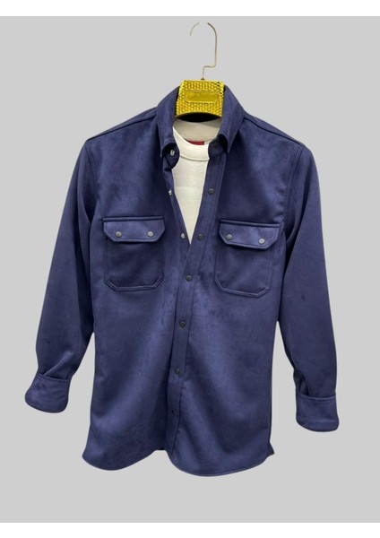 Erkek Nubuk Gömlek - Lacivert fiyatları
