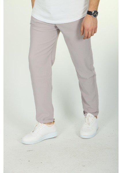 Double Face Jogger Pantolon Gri modelleri