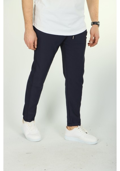 Double Face Jogger Pantolon Lacivert