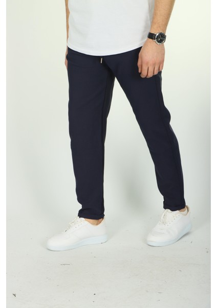 Double Face Jogger Pantolon Lacivert