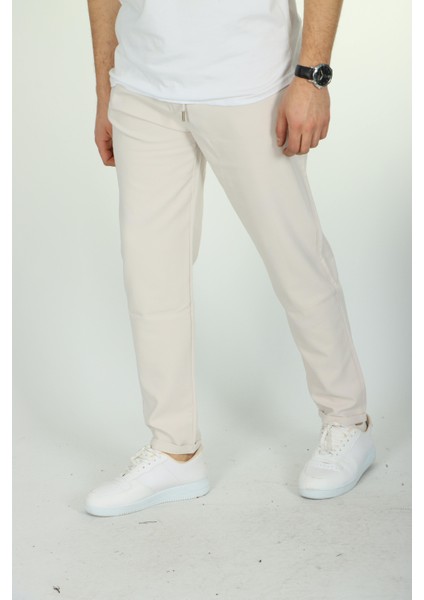 Double Face Jogger Pantolon Beyaz fiyatları