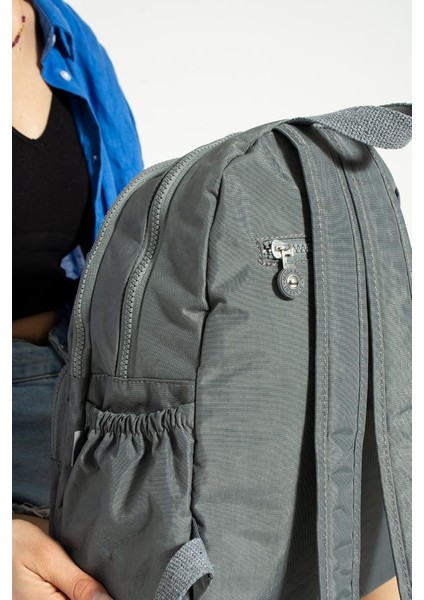 Unisex Sırt Çantası Günlük Kullanıma Uygun Lise Ortaokul Çantası Çok Cepli Okul Çantası 37*30 cm Klinkır modelleri