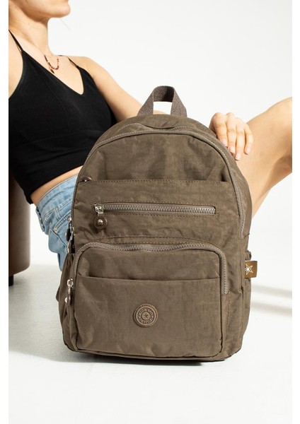 Unisex Sırt Çantası Günlük Kullanıma Uygun Lise Ortaokul Çantası Çok Cepli Okul Çantası 37*30 cm Klinkır fiyatları