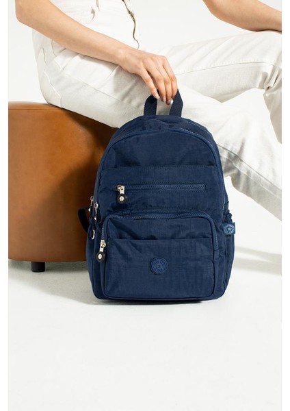 Unisex Sırt Çantası Günlük Kullanıma Uygun Lise Ortaokul Çantası Çok Cepli Okul Çantası 37*30 cm Klinkır fiyatları