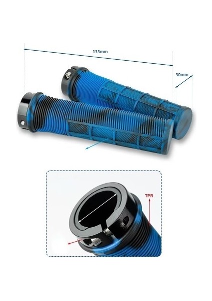 133MM Vida Bağlantılı Elcik Kırmızı / Siyah