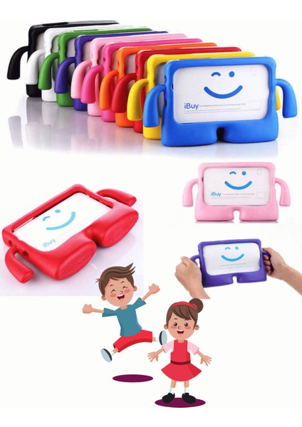 iPad Air 13 2024 Uyumlu Ibuy Eğlenceli Karakterli Standlı Çocuk Tablet Kılıfı fiyatları