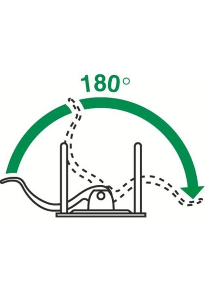 180° Active Solid Geniş Klasör, Siyah, A4, 82 mm Genişliğinde Yuvarlak Sırt, Elastik Bantlı, Hafif Polyfoam Malzeme, 10471095