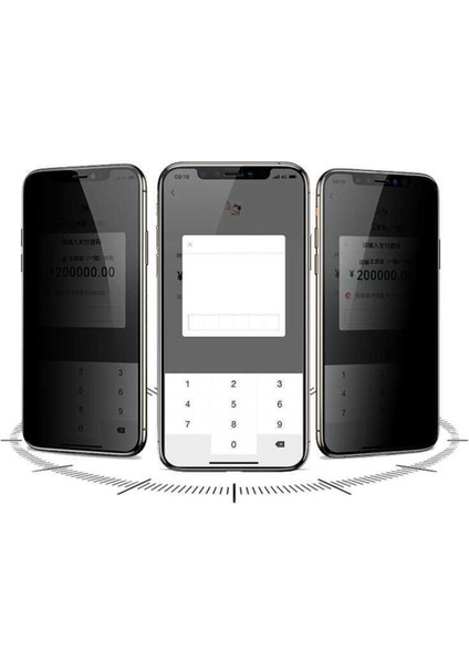 Apple iPhone 13 Mini Uyumlu Tam Kaplayan Hayalet Ekran Koruyucu Gizli Cam