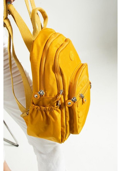 Kadın Sırt Çantası Günlük Kullanıma Uygun 30*25 cm Klinkır Kumaş Çok Cepli Hafif Su Itici Kumaş fiyatları