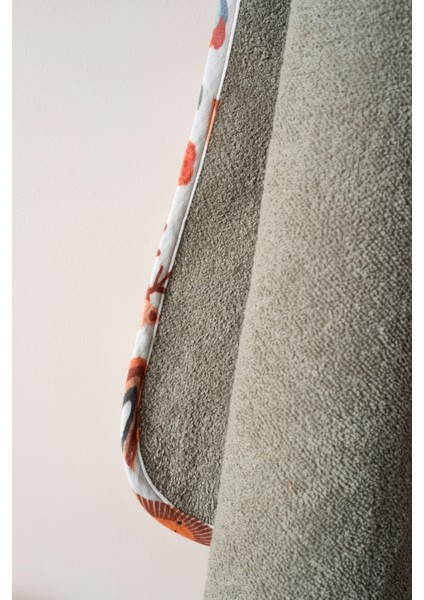 Yeşil - Aslanlı 80X80 cm Kapüşonlu Havlu ve Müslin 2'li Bebek Seti fiyatları