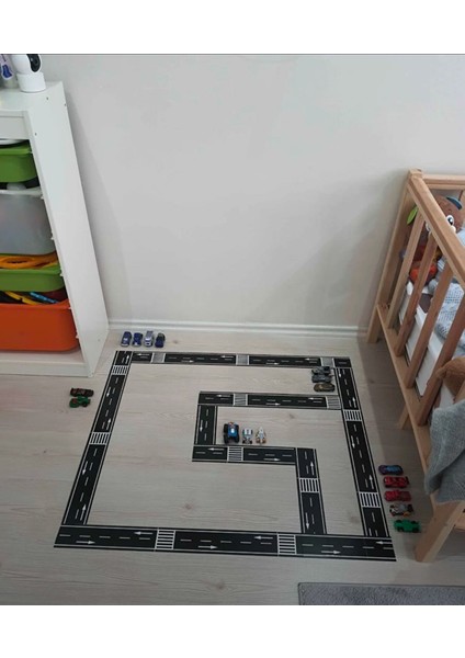 Otobant Oto Yol Etiketi 7cm x 10 Metre Çocuklar Için Eğitici