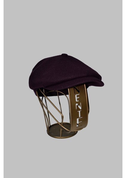 Düz Desenli Erkek Ingiliz Kasket Peaky Blinders