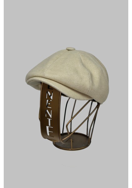 Düz Desenli Erkek Ingiliz Kasket Peaky Blinders