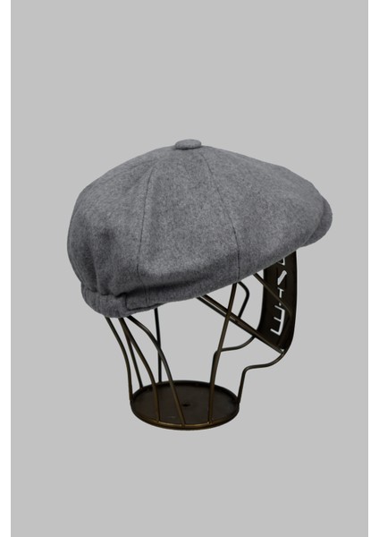 Düz Desenli Erkek Ingiliz Kasket Peaky Blinders