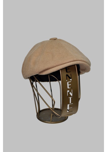 Düz Desenli Erkek Ingiliz Kasket Peaky Blinders
