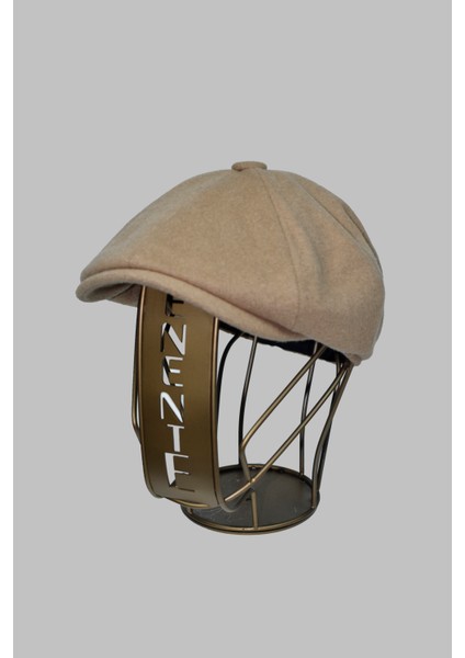 Düz Desenli Erkek Ingiliz Kasket Peaky Blinders