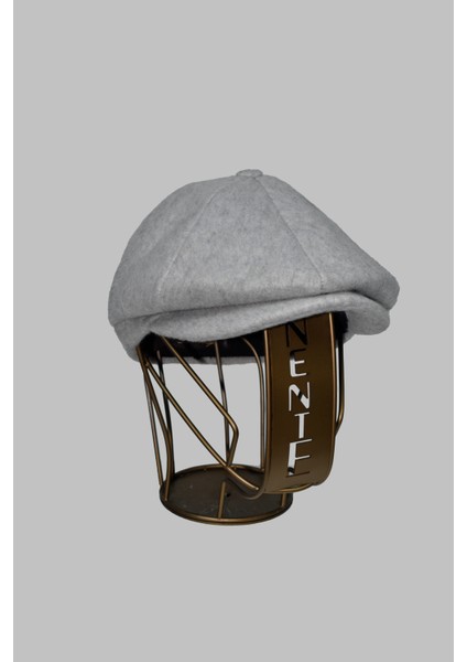 Düz Desenli Erkek Ingiliz Kasket Peaky Blinders