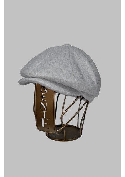 Düz Desenli Erkek Ingiliz Kasket Peaky Blinders