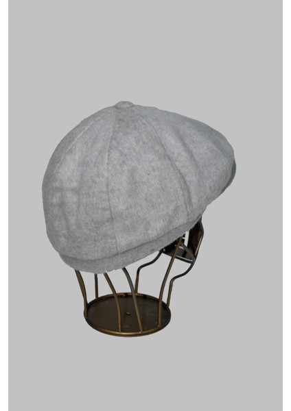Düz Desenli Erkek Ingiliz Kasket Peaky Blinders
